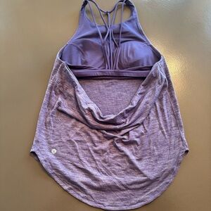 Lululemon Women’s Purple Raise the Barre Workout Tank Top